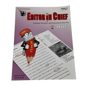 Critical Thinking Co Editor In Chief Level 2 Grammar and Punctuation Workbook